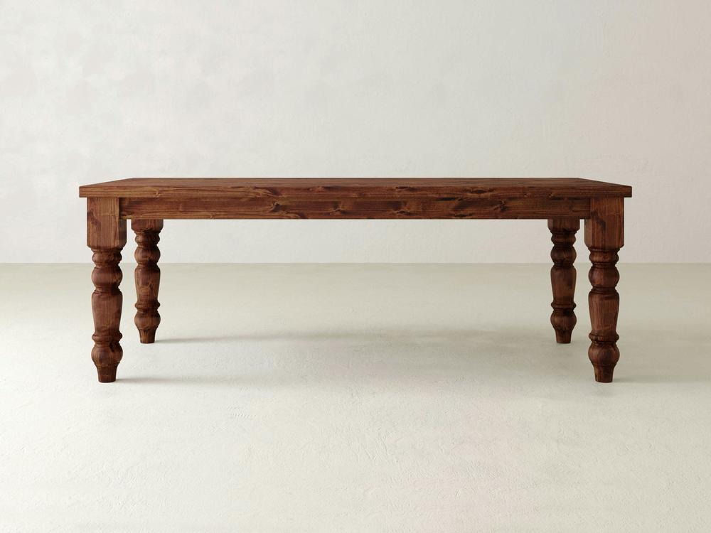 Table à manger à balustres