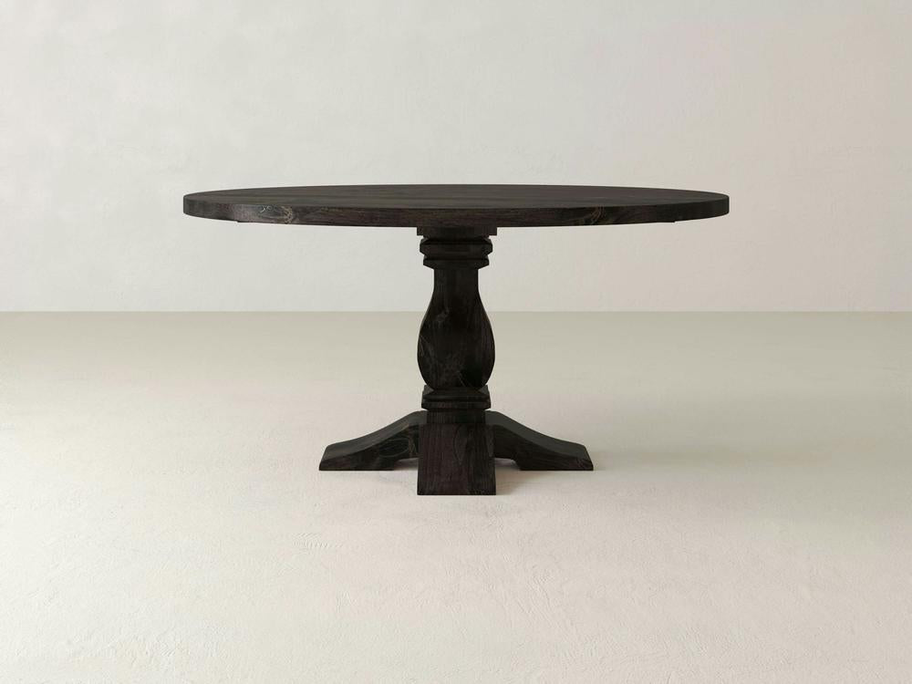 Table à manger ronde Heirloom - Braise carbonisée