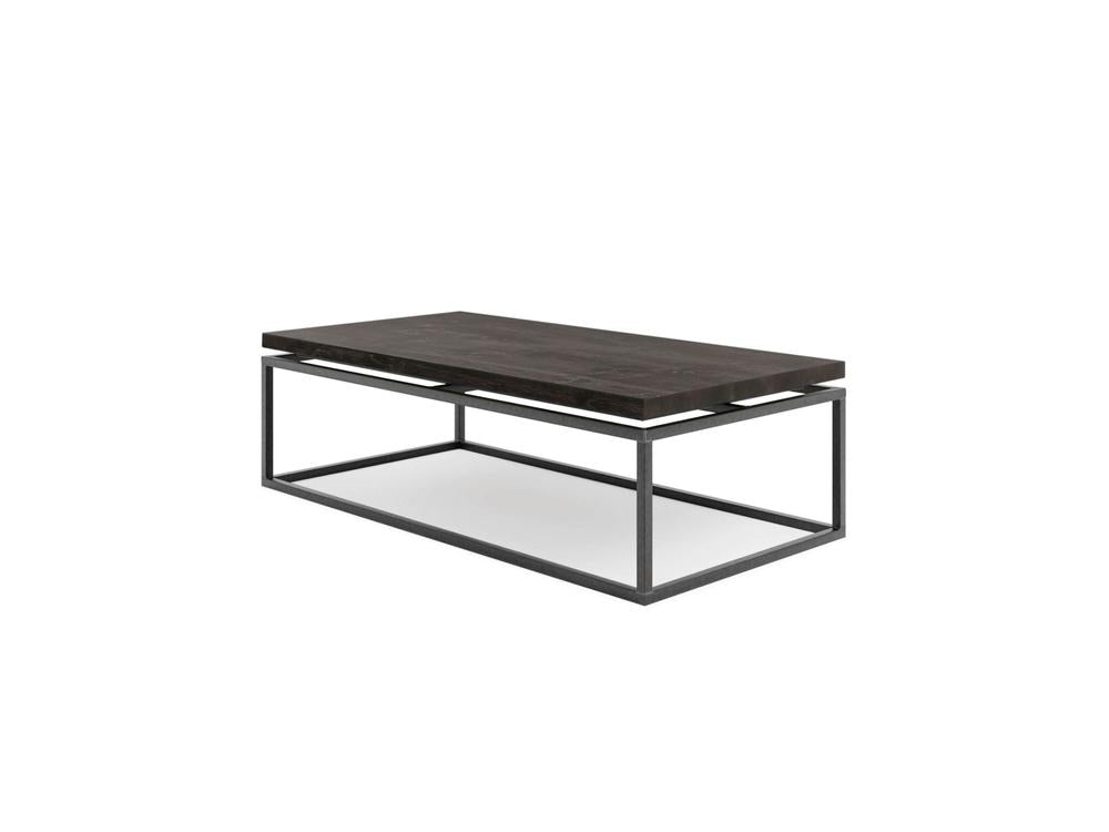 Table basse flottante - Braise carbonisée