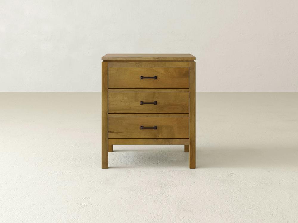 Table de chevet Jensen à 3 tiroirs