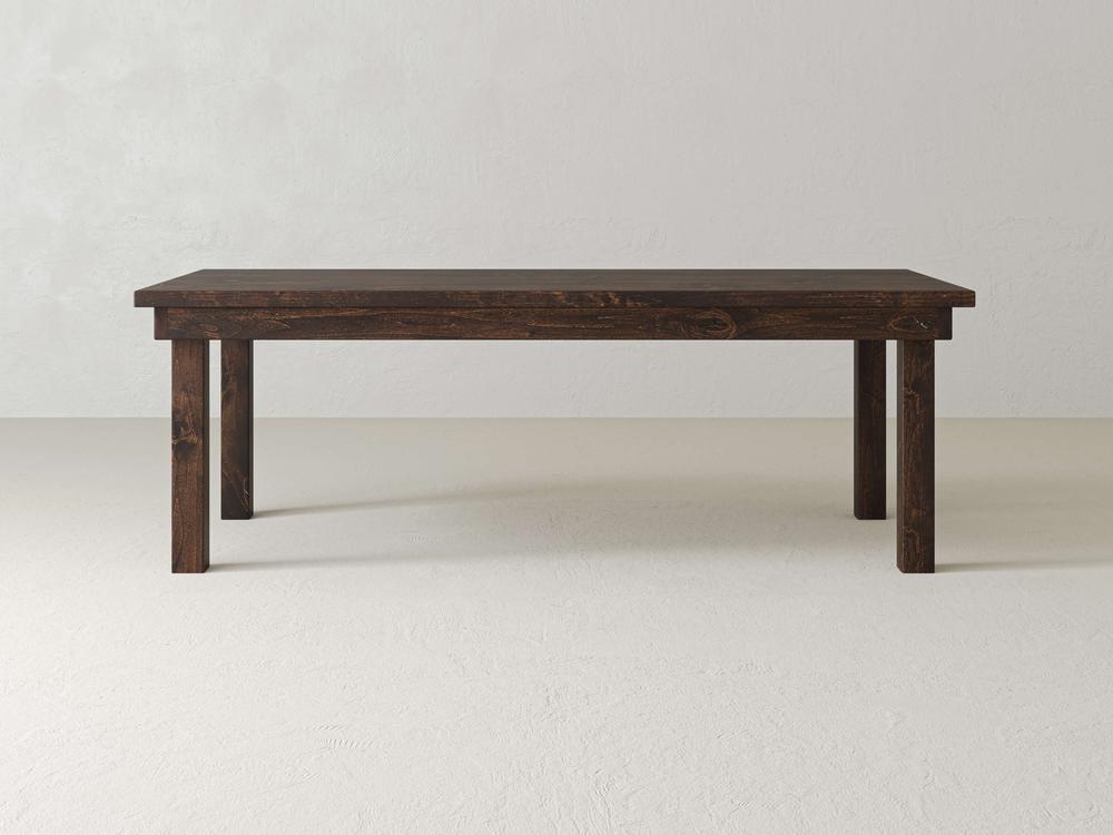 Table à manger de ferme - Tabac
