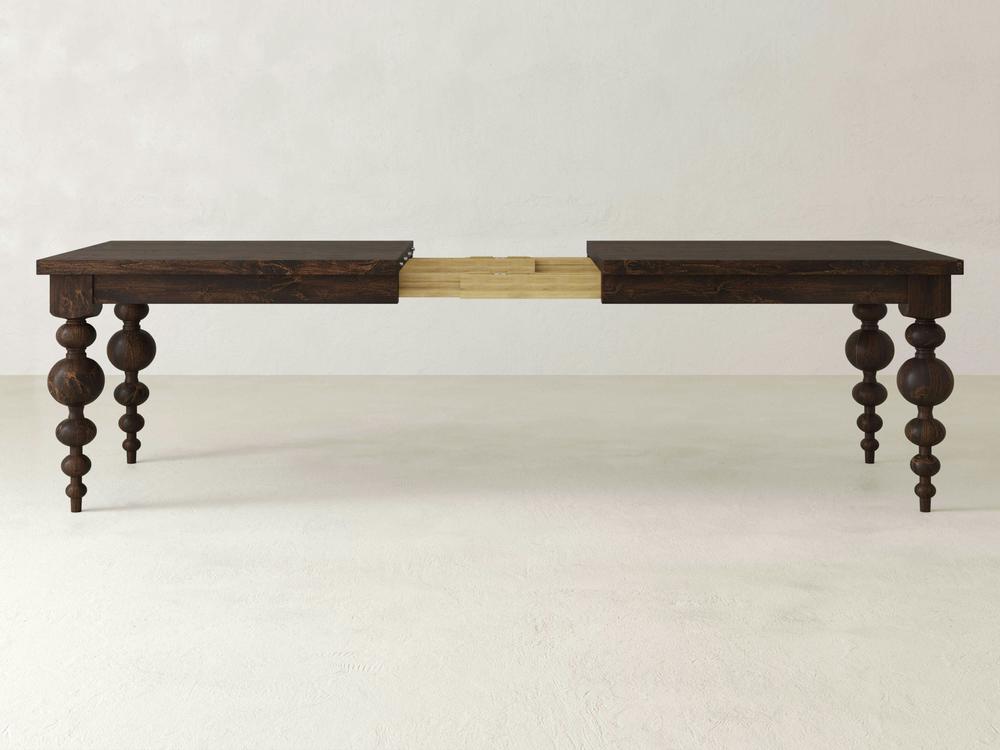 Table à manger extensible Olivia - Tabac