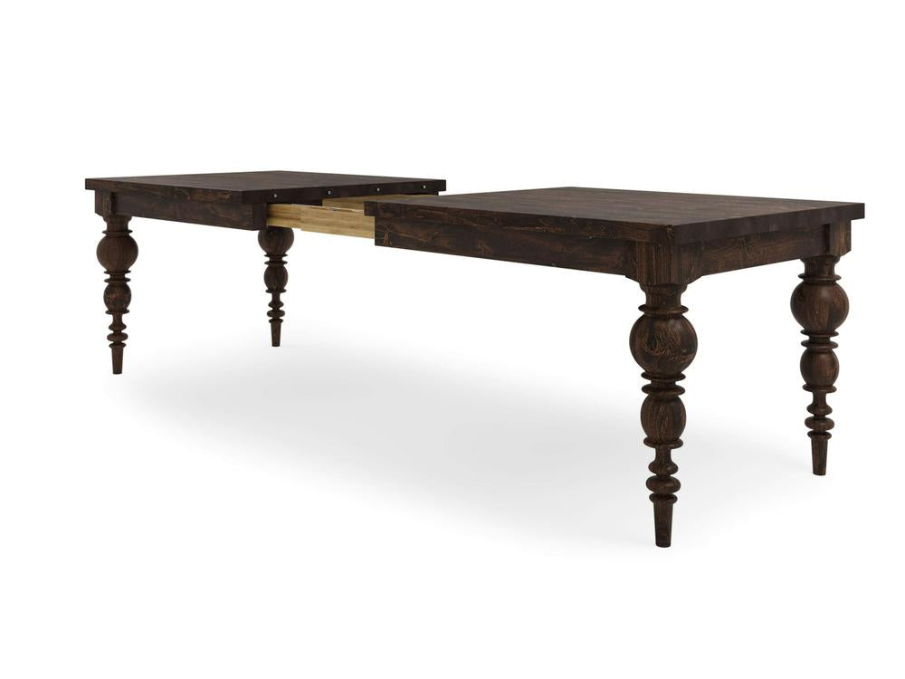 Table à manger extensible Bailey - Tabac